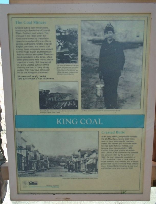 King Coal Marker image. Click for full size.