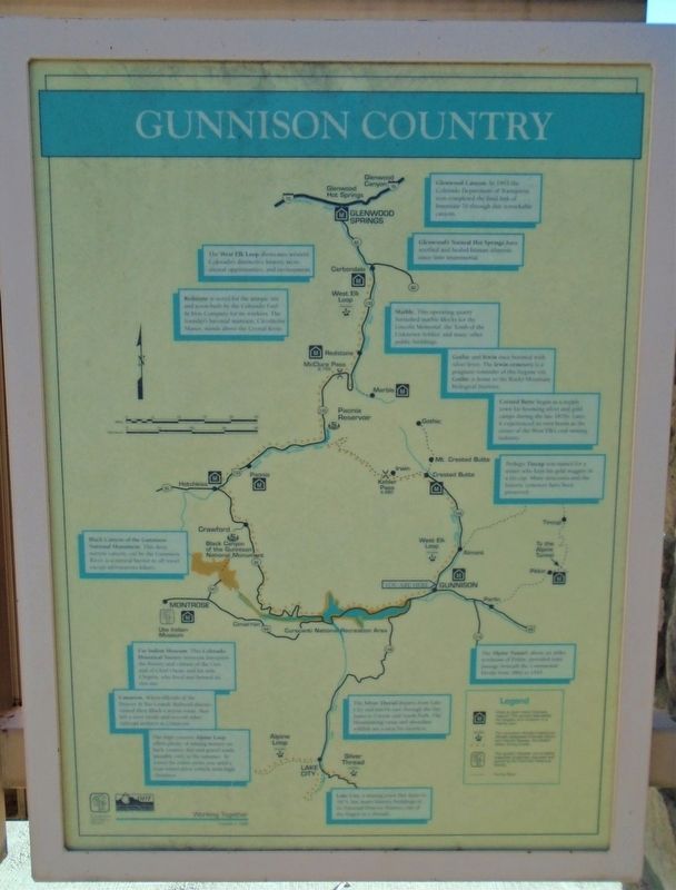 Gunnison Country Marker image. Click for full size.
