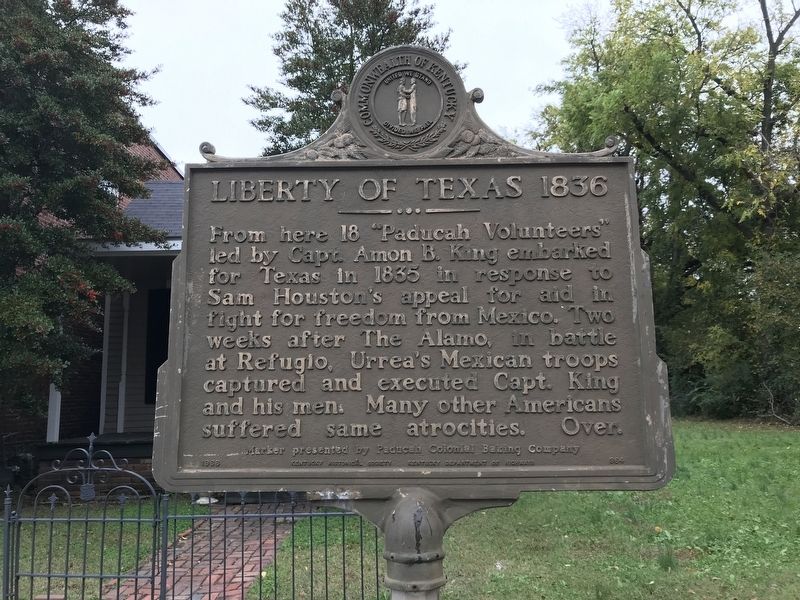 Liberty of Texas 1836 Marker image. Click for full size.