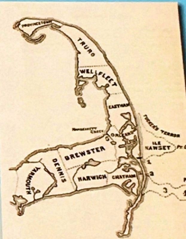 Marker image: Map of Cape Cod image. Click for full size.