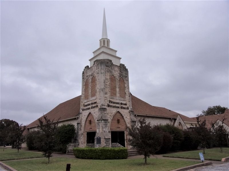 Pleasant Grove Christian Church. Click for full size. Pleasant Grove Christian Church image. Click for full size.