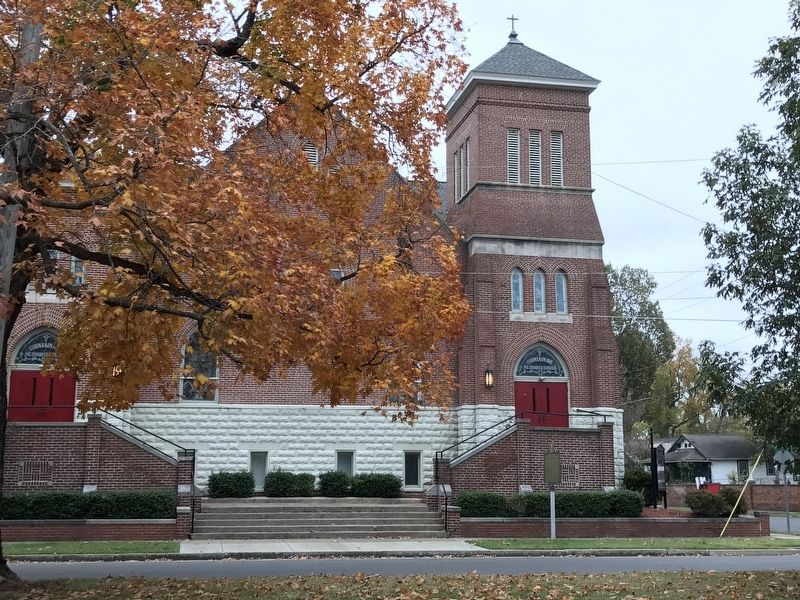 Fountain Avenue United Methodist Church Marker image. Click for full size.