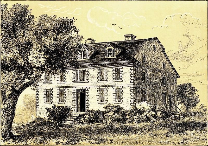 Dey House<br>Washington's Headquarters<br>Preakness N.J. image. Click for full size.