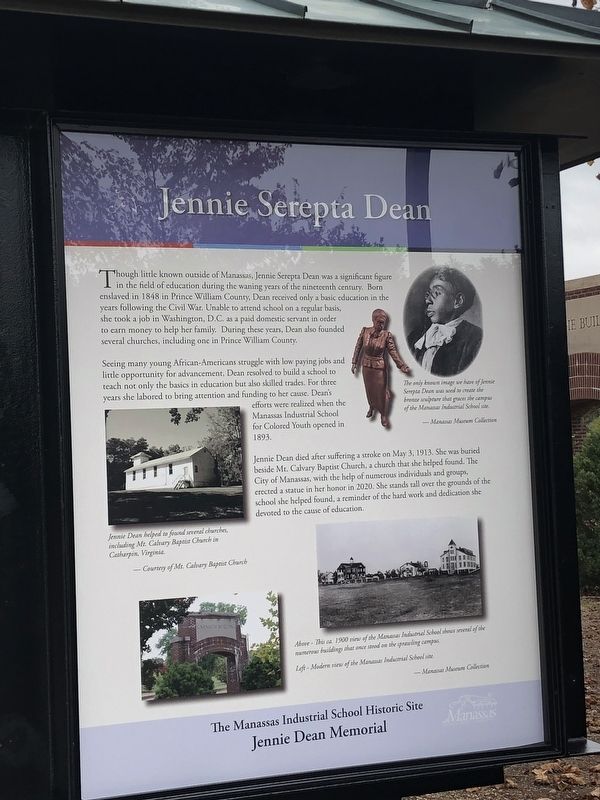 Jennie Serepta Dean Marker image. Click for full size.
