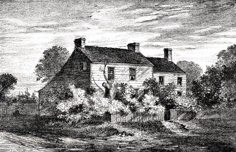 Washington's Headquarters<br>Pompton N.J.. Click for full size. Washington's Headquarters<br>Pompton N.J. image. Click for full size.