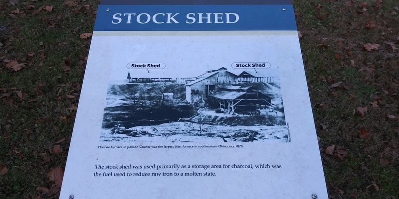 Stock Shed Marker. Click for full size. Stock Shed Marker image. Click for full size.