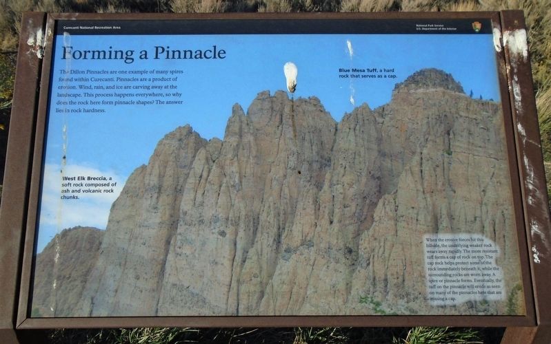 Forming a Pinnacle Marker image. Click for full size.