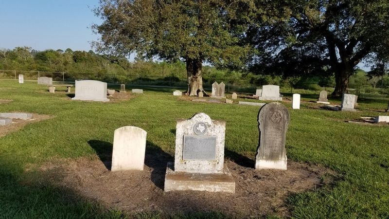 Samuel Damon tombstone and marker image. Click for full size.