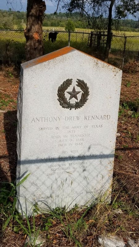 Anthony Drew Kennard Marker image. Click for full size.