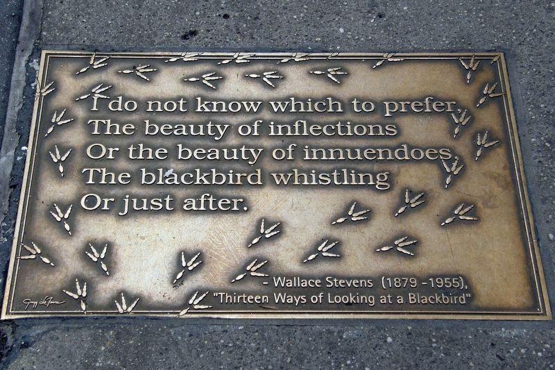 Library Walk, Plaque 15 image. Click for full size.