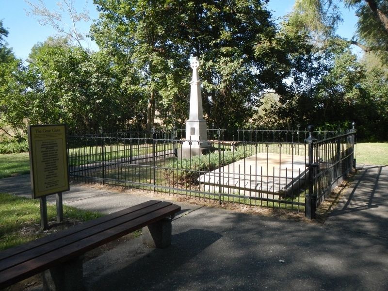 The Great Grave and Marker image. Click for full size.