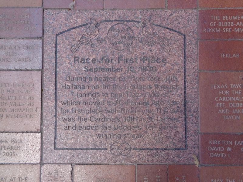 Race for First Place Marker image. Click for full size.