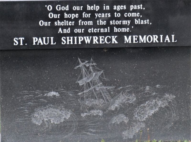 Shipwreck History Marker image. Click for full size.