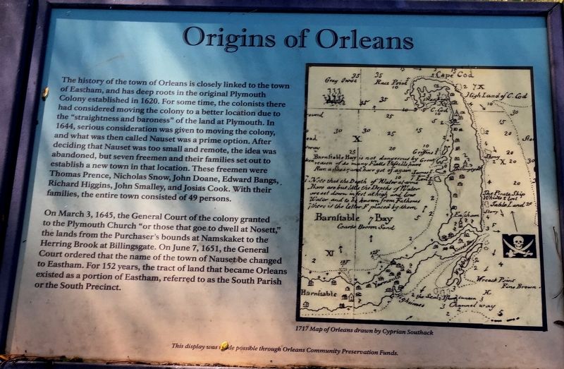 Origins of Orleans Marker image. Click for full size.