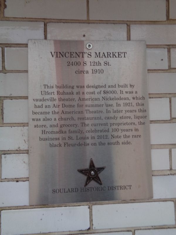 Vincent's Market Marker image. Click for full size.
