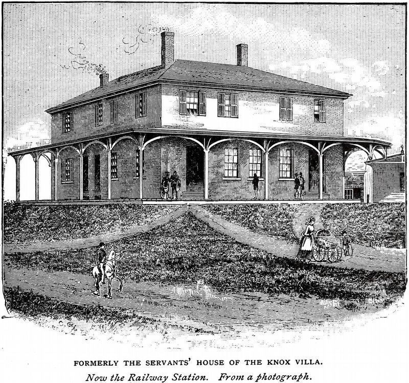 The Thomaston Historical Society Building. Click for full size. The Thomaston Historical Society Building image. Click for full size.