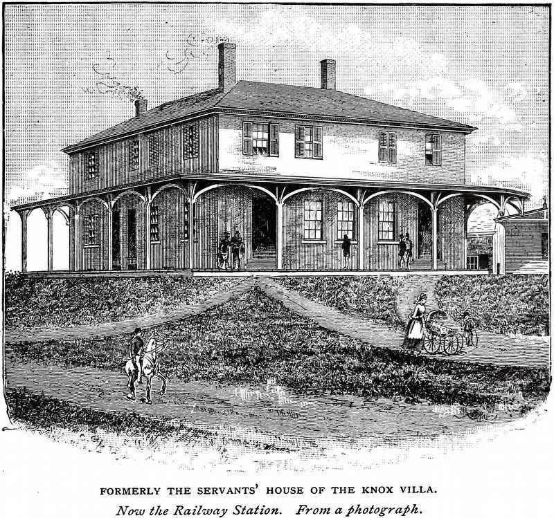 The Thomaston Historical Society Building image. Click for full size.