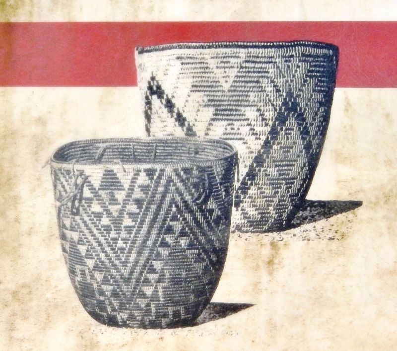 Marker detail: Woven Baskets image. Click for full size.