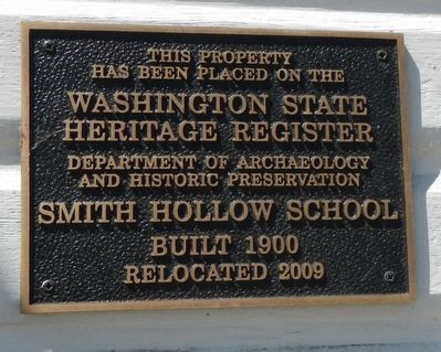 Smith Hollow Schoolhouse image. Click for full size.