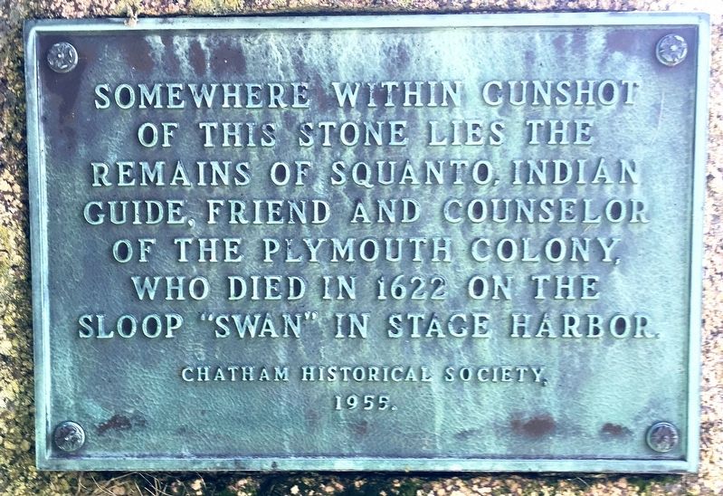 Squanto, Indian Guide Marker image. Click for full size.