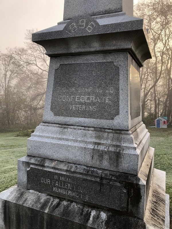 Confederate Memorial. Click for full size. Confederate Memorial image. Click for full size.