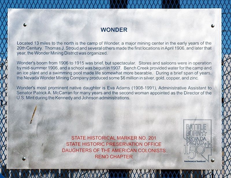 Wonder Marker. Click for full size. Wonder Marker image. Click for full size.