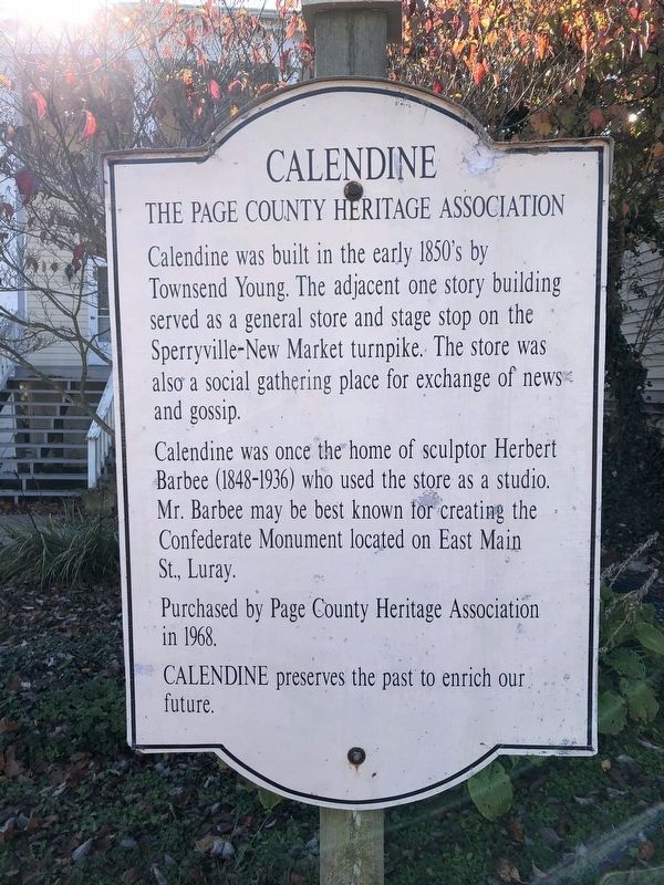 Calendine Marker image. Click for full size.