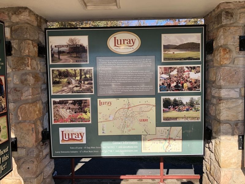 Luray Marker image. Click for full size.