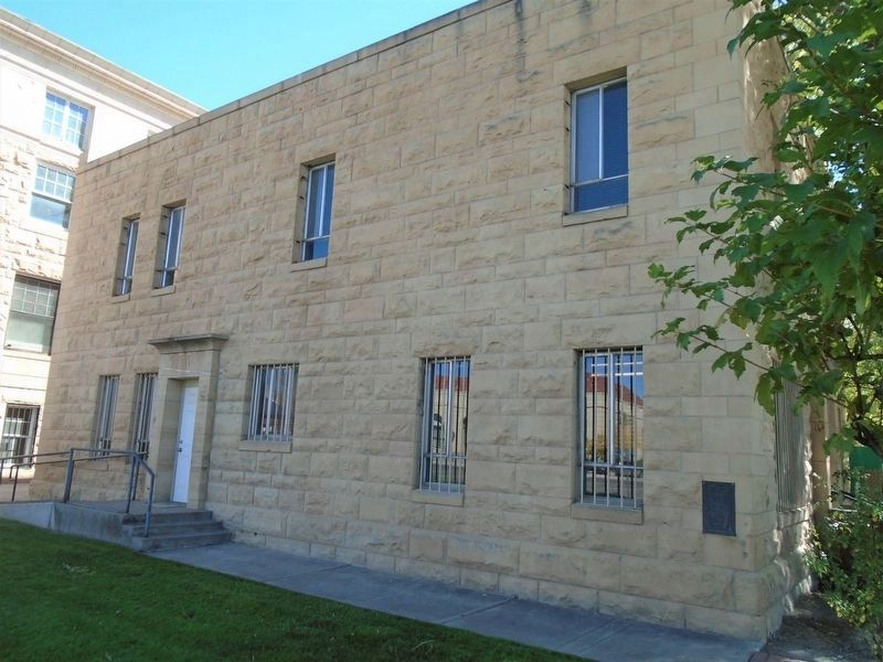 Former Montrose County Jail and Marker image. Click for full size.