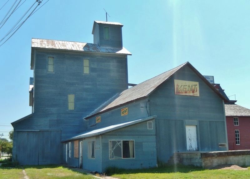 The Neligh Mill (<i>west elevation</i>) image. Click for full size.