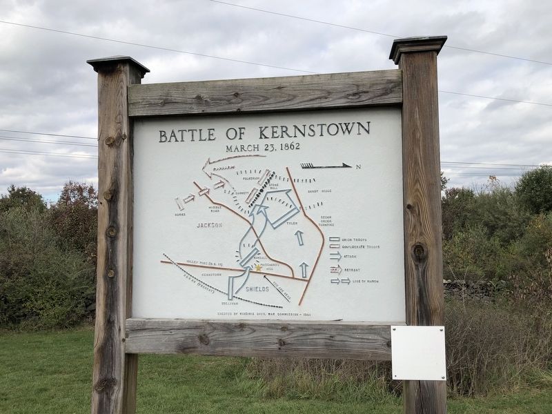 Battle of Kernstown Marker image. Click for full size.