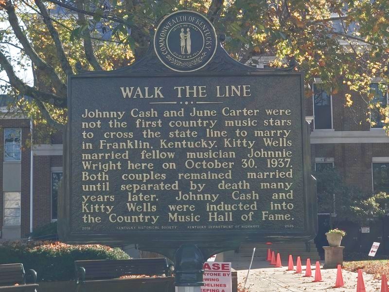 Walk the Line Marker image. Click for full size.