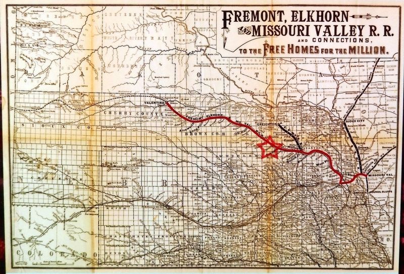 Marker detail: FE&MVRR Map image. Click for full size.