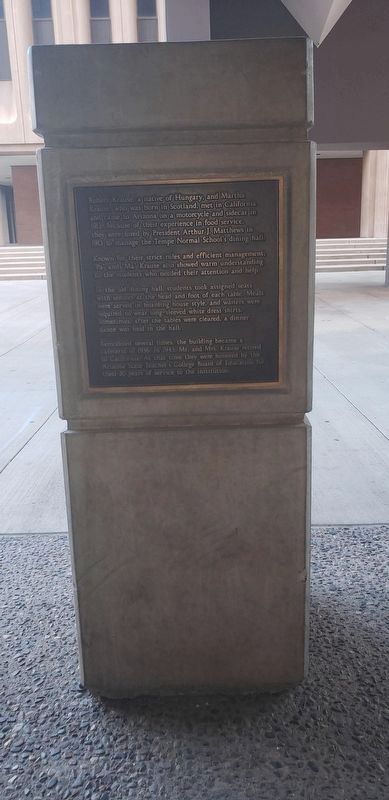 Site of Krause Hall Marker image. Click for full size.