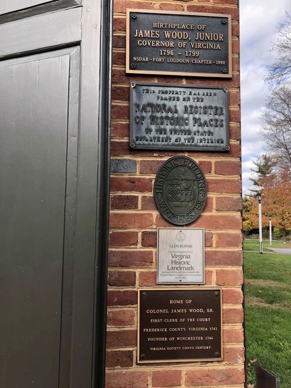 Set of plaques on Glen Burnie. Click for full size. Set of plaques on Glen Burnie image. Click for full size.