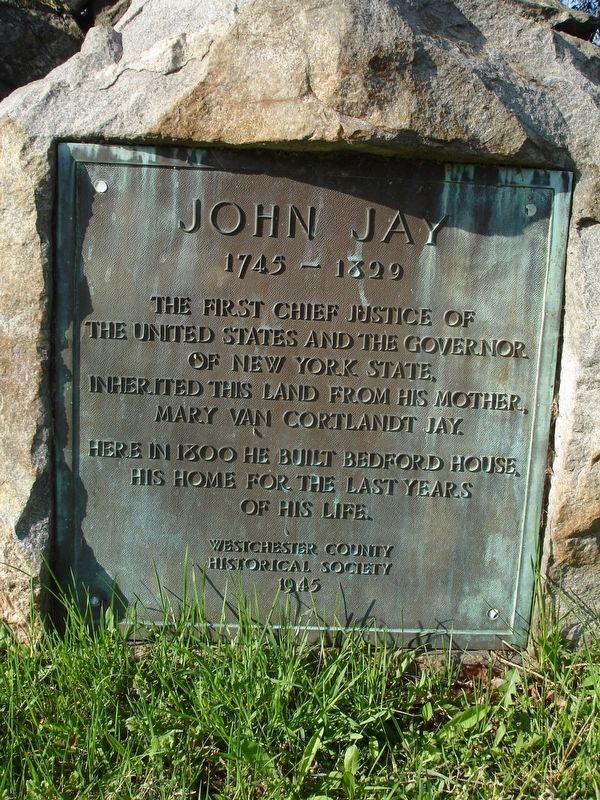 John Jay 1745-1829 Marker image. Click for full size.