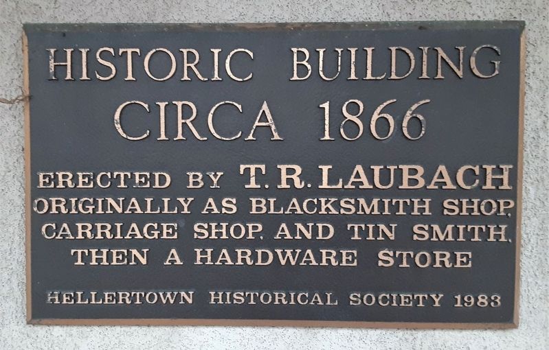 Laubach Building Marker image. Click for full size.