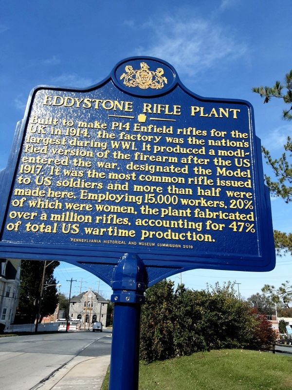Eddystone Rifle Plant Marker. Click for full size. Eddystone Rifle Plant Marker image. Click for full size.