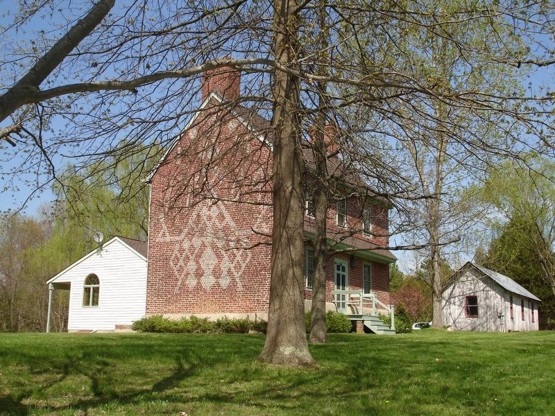 Dickinson House from the southwest. image. Click for full size.