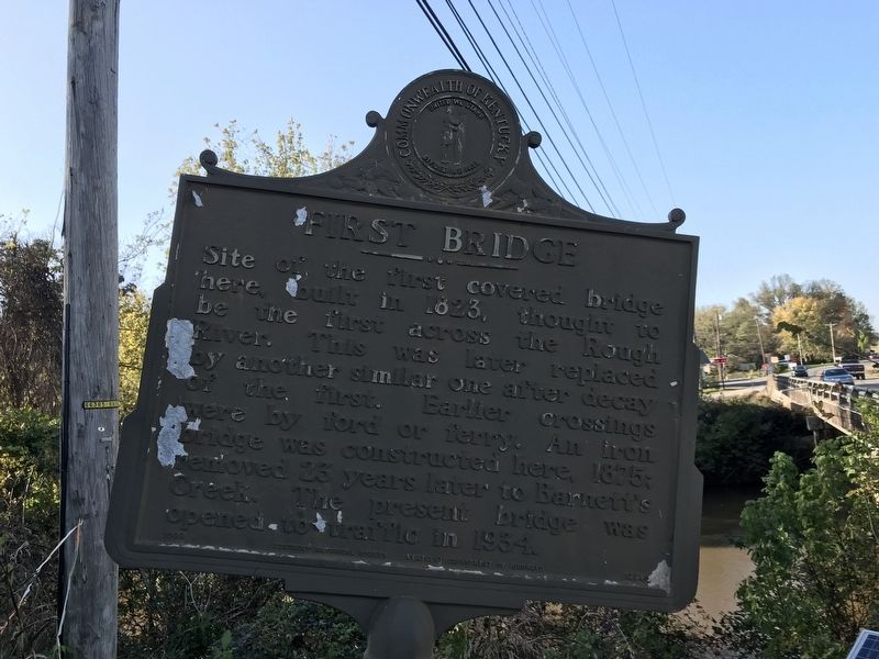 First Bridge Marker image. Click for full size.