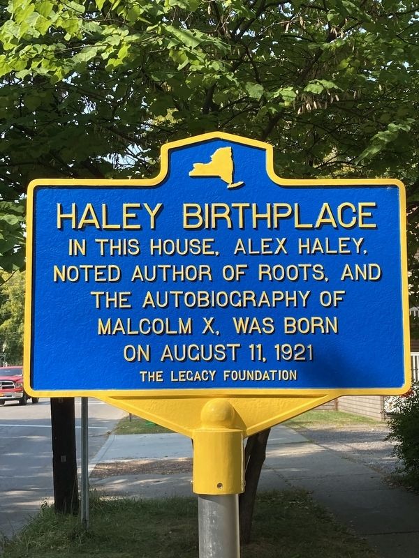 Haley Birthplace Marker image. Click for full size.