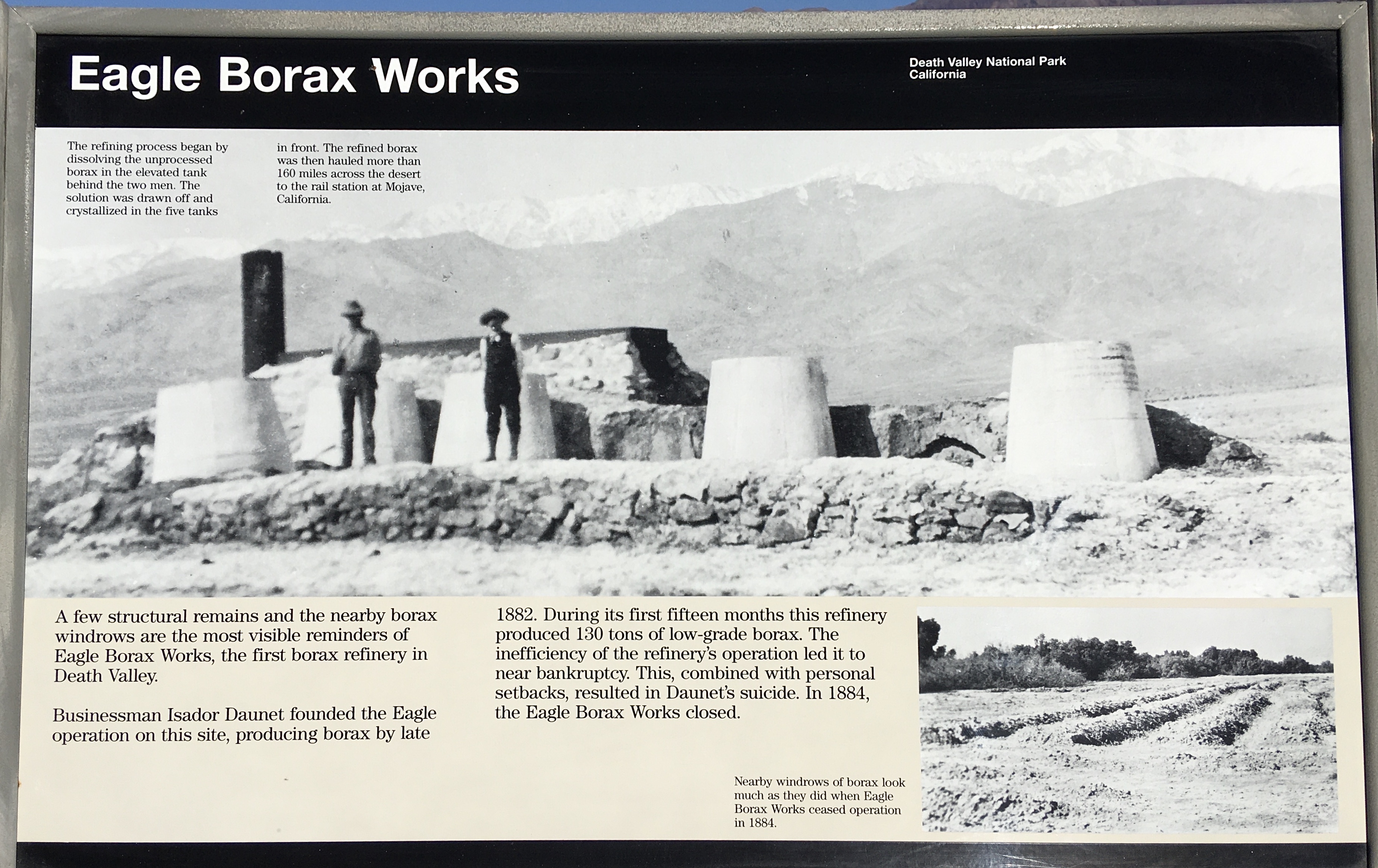 Eagle Borax Works Marker
