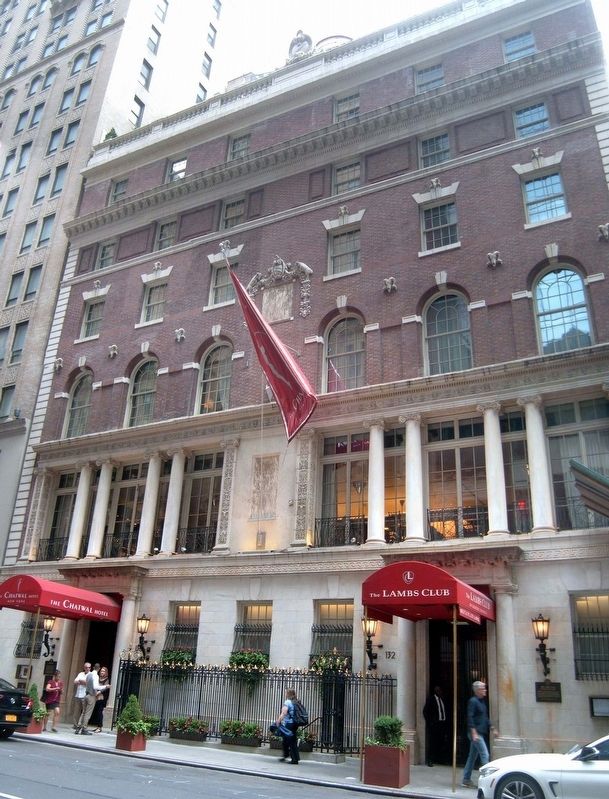 The Lambs Club image. Click for full size.