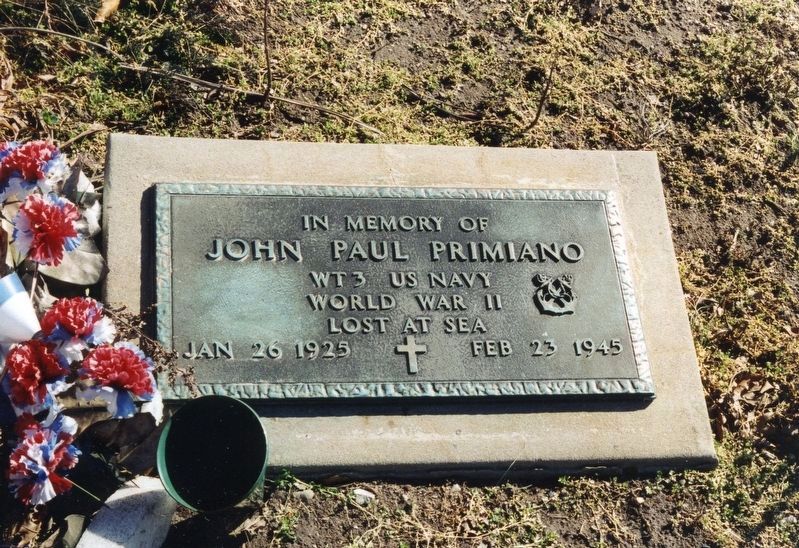 John Paul Primiano memorial image. Click for full size.