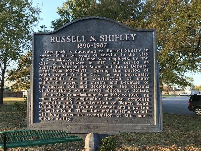Russell S. Shifley Marker image. Click for full size.