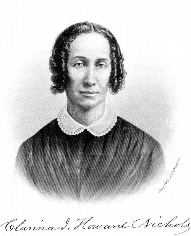 Clarina Irene Howard Nichols image. Click for full size.