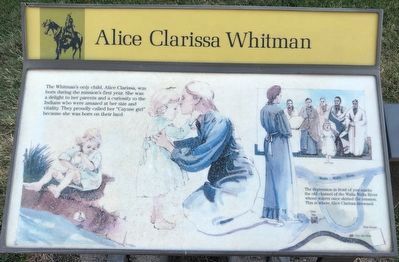 Alice Clarissa Whitman Marker image. Click for full size.