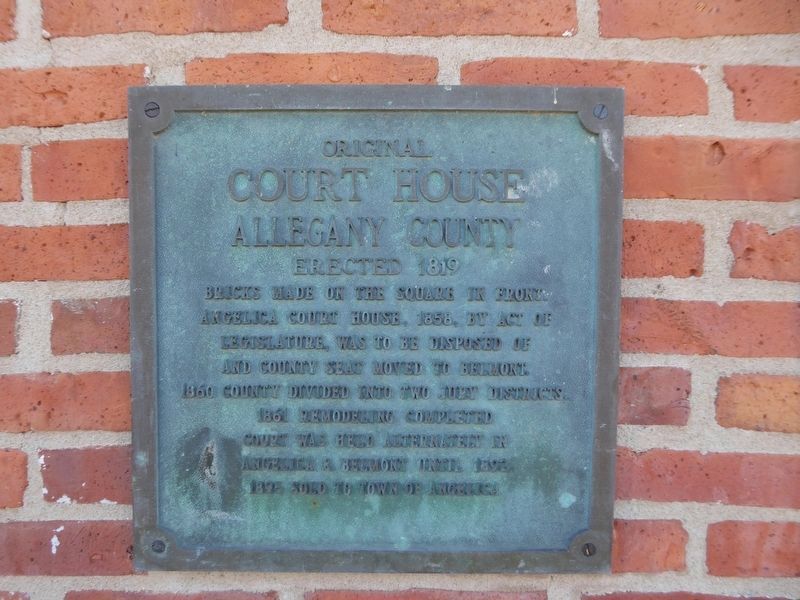 Original Court House Marker image. Click for full size.