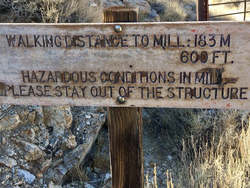 Skidoo Mill Trail. Click for full size. Skidoo Mill Trail image. Click for full size.