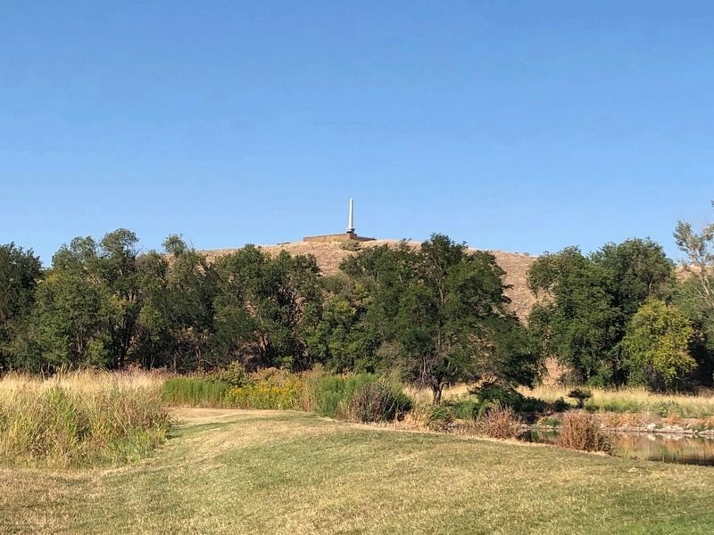 Whitman Monument,. Click for full size. Whitman Monument, image. Click for full size.